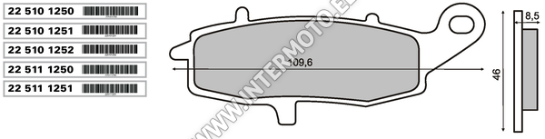 PIDURIKLOTSID (22 510 1250) RMS