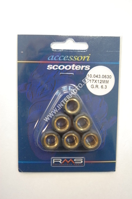 17*12 - 6,3G RULLID 6TK.(10 043 0630)
