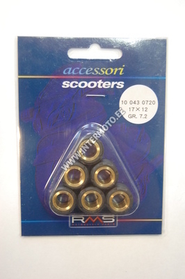 17*12 - 7,2G RULLID 6TK.(10 043 0720)