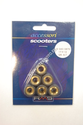 17*12 - 8,7G RULLID 6TK.(10 043 0870)